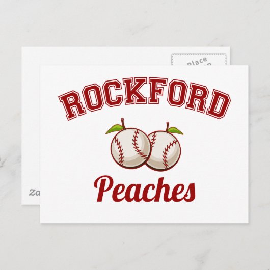 Rockford-Pfirsiche Postkarte (Vorne/Hinten)