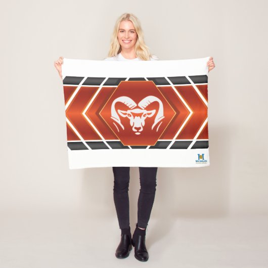 Rockford Rams #2 Fleece Blanket (Beispiel)