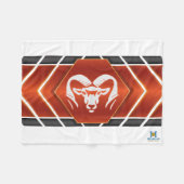 Rockford Rams #2 Fleece Blanket (Vorderseite (Horizontal))
