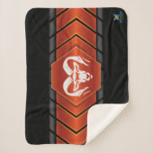 Rockford Rams #2 Sherpa Blanket Sherpadecke (Vorderseite)