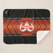 Rockford Rams #2 Sherpa Blanket Sherpadecke (Vorderseite (Horizontal))