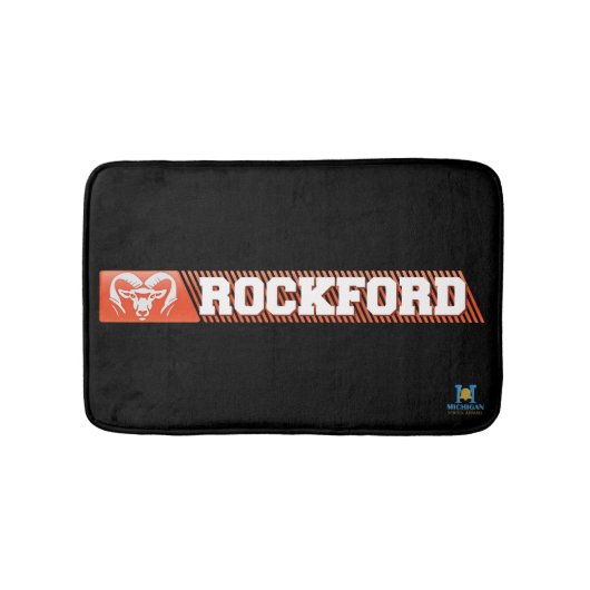 Rockford Rams #3 Bath Mat Badematte (Vorderseite)