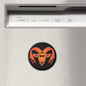 Rockford Rams #4 Magnet (In Situ (Geschirrspüler))