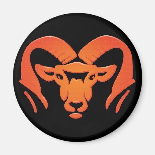 Rockford Rams #4 Magnet (Vorne)