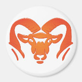 Rockford Rams #4 Magnet (Vorne)