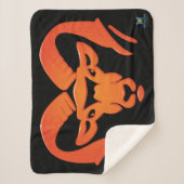 Rockford Rams #4 Sherpa Blanket Sherpadecke (Vorderseite)