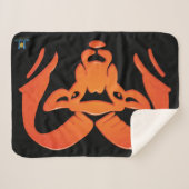 Rockford Rams #4 Sherpa Blanket Sherpadecke (Vorderseite (Horizontal))