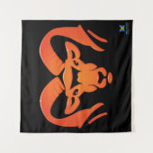 Rockford Rams #4 Tapestry Wandteppich (Vorderseite)