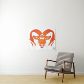 Rockford Rams #4 Wandteppich (Beispiel (Horizontal))