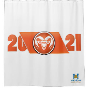 Rockford Rams #5 Duschvorhang