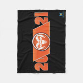 Rockford Rams #5 Fleecedecke (Vorderseite)