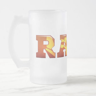 Rockford Rams Mattglas Bierglas