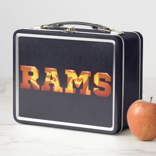Rockford Rams Metall Brotdose (Beispiel)
