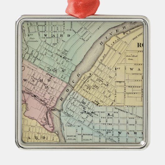 Rockford, Sterling und Felsen-Fälle Ornament Aus Metall (Vorne)