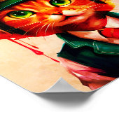 "Rockford" von der Detektivagentur Tabbykin Poster (Ecke)