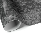 ROCKFORMATION IM GRAYSCALE-FOTO GESCHENKPAPIER (Rolleneckpunkt)