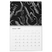 Rockgitarre Kalender (Jan 2027)