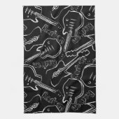 Rockgitarre Küchentuch (Vertikal)