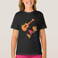 Rockgitarre, Musik-Jam-Stil, Orange & Rote Kunst