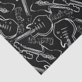 Rockgitarre Seidenpapier (Ausschnitt)