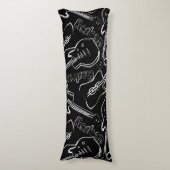 Rockgitarre Seitenschläferkissen (Vorderseite Vertikal)