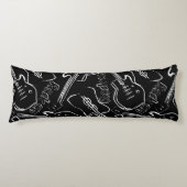 Rockgitarre Seitenschläferkissen (Vorderseite)