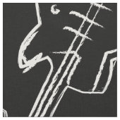 Rockgitarre Stoff (Nahaufnahme)