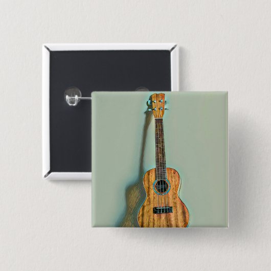 Rockgitarrist Button (Vorne & Hinten)