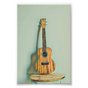 Rockgitarrist Fotodruck