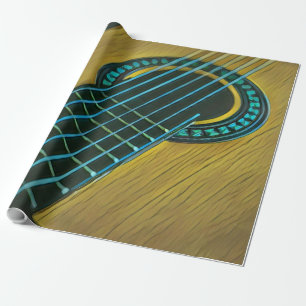Rockgitarrist Geschenkpapier