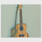 Rockgitarrist Geschenkpapier (Flach)