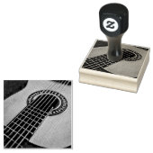 Rockgitarrist Gummistempel (Stempel)