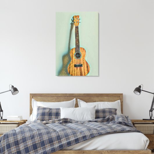 Rockgitarrist Leinwanddruck (Insitu (Schlafzimmer))