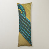 Rockgitarrist Seitenschläferkissen (Rückseite (Vertikal))