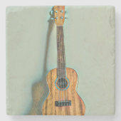 Rockgitarrist Steinuntersetzer (Vorderseite)