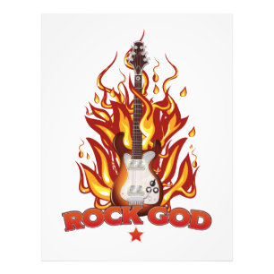 Rockgott Fotodruck