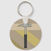 Rockhammer des Geologen Schlüsselanhänger (Vorderseite)