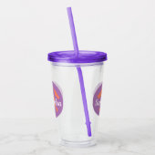 Rockhammer und Personalisierter Name des Geologen Acryltrinkbecher (Links)