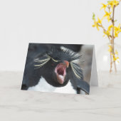 Rockhopper Gegähne Karte (Gelbe Blume)