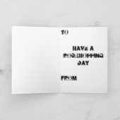 RockHopper Head Greetings Card Karte (Innenseite)