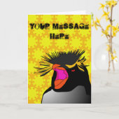 RockHopper Head Greetings Card Karte (Gelbe Blume)