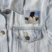 Rockhopper Penguin Eudyptes chrysocome Button (Beispiel)