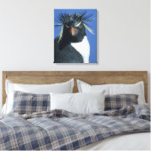 Rockhopper Penguin (Eudyptes chrysocome) Leinwanddruck (Insitu (Schlafzimmer))