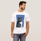Rockhopper Penguin (Eudyptes chrysocome) T-Shirt (Vorne ganz)