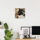 Rockhopper Penguin Poster (Heimbüro)
