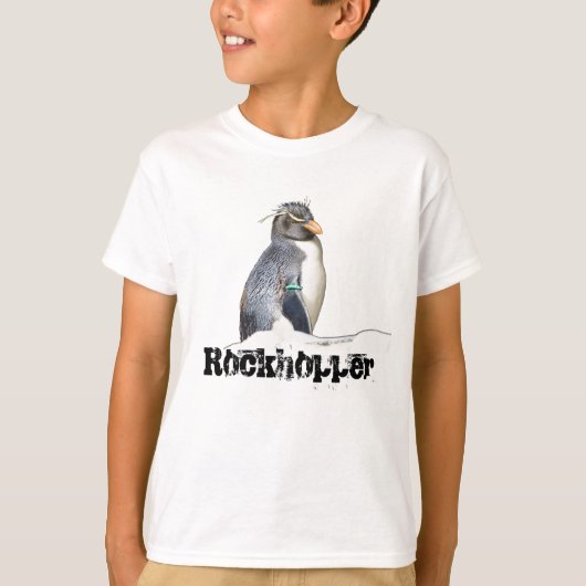 Rockhopper" Penguin Shirt, Jungs T-Shirt (Vorderseite)