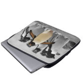 Rockhopper Penguins Laptopschutzhülle (Vorne Knopf)