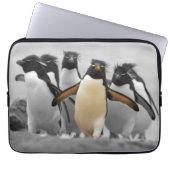 Rockhopper Penguins Laptopschutzhülle (Vorderseite)