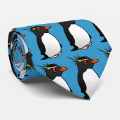 Rockhopper Pinguin Krawatte (Gerollt)