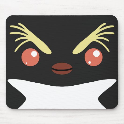 Rockhopper Pinguin-Mausunterlage Mousepad (Vorne)